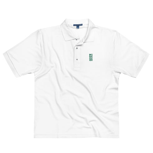 1STAR Coaches &God Vertical Evergreen Men'S Premium Polo